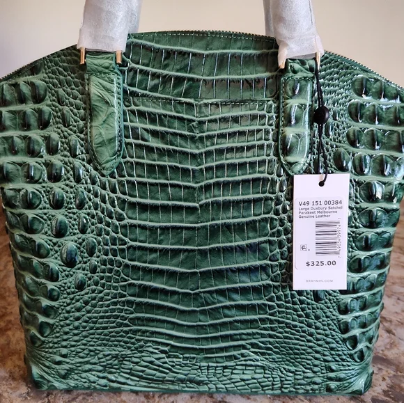 Brahmin Parakeet Melbourne - Large Duxbury, Dragonfly Tassel, Ady, Britt NWT - Picture 3 of 9